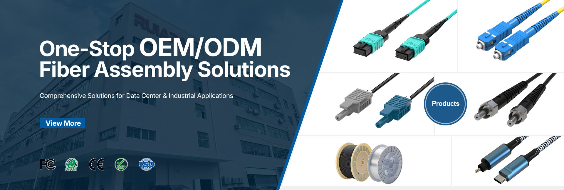 Qualität Faser-Flecken-Kabel MTP MPO Fabrik