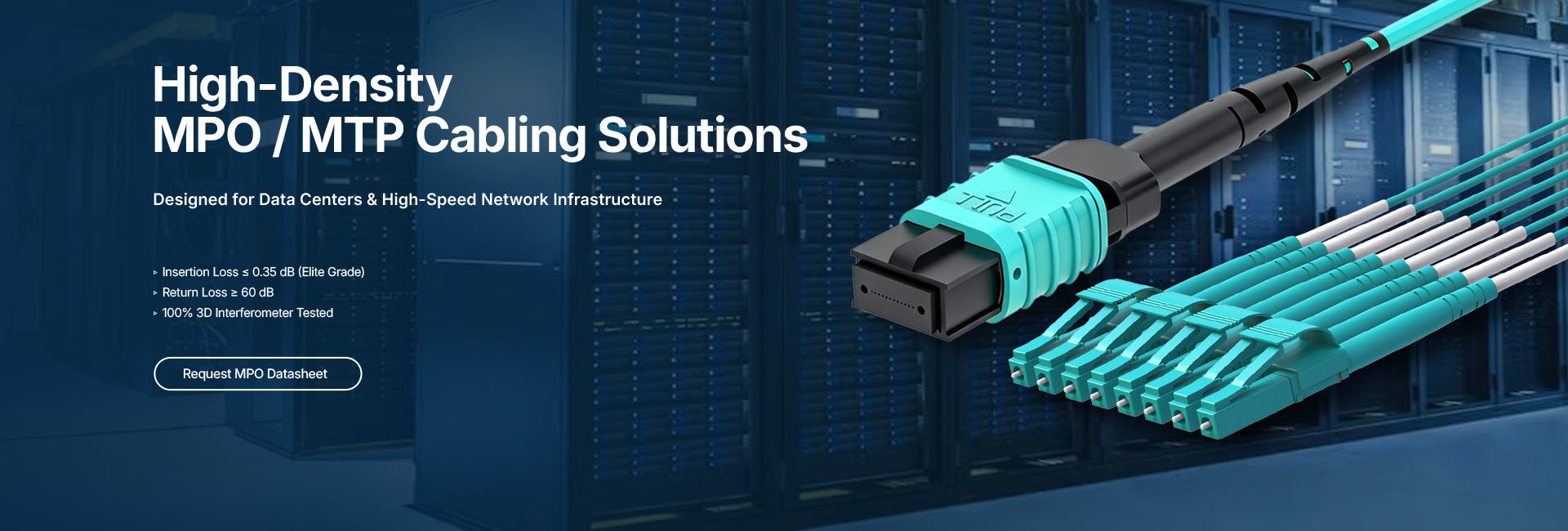 Qualität Faser-Flecken-Kabel MTP MPO Fabrik