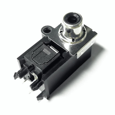 AV-GQR05B Optica Jeck 25Mbps 3-5V digitaler optischer Toslink-Anschluss vertikale Buchse