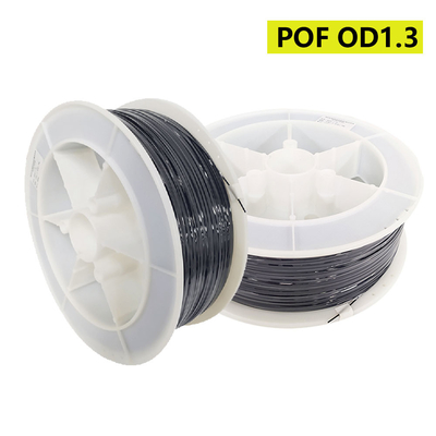 Lichtwellenleiter-Koaxialart großer Öffnungs-Fabrikpreis POF OD1.3 Om1 Om2 PMMA für Signal-Transport/Docrating