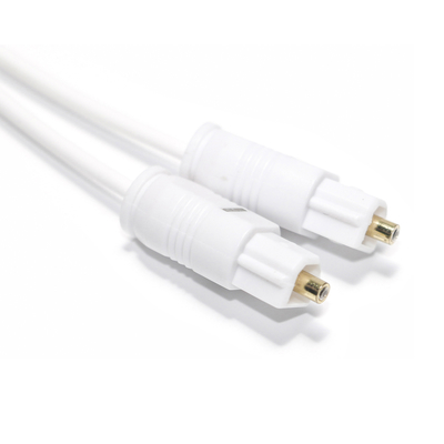 kaufen Factory Outlet Digital Optisches Audiokabel Weiß Toslink SPDIF Ultradünn Für Home Sound Bar Mini CD online manufacture