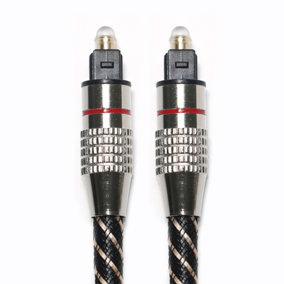 kaufen Red&Toslink Digitales Audiokabel, Nylon, geflochten, strukturiertes Seil, OD4.0, metallbeschichteter Stecker, 1,2 m, 1,5 m, 2 m, 3 m online manufacture