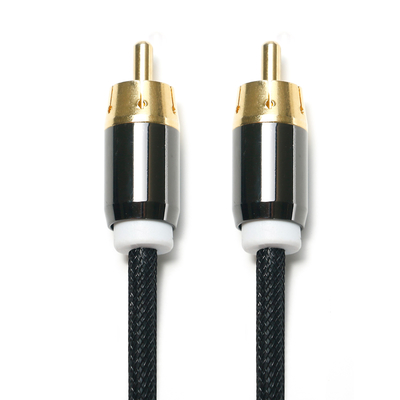 kaufen Cinch-3,5-mm-Digital-Audiokabel, 2/1-Strickseil, vergoldeter goldener Anschluss für Soundbar-Autoradio online manufacture