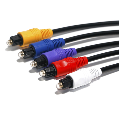 kaufen RCA-Kabel Optisches Digital-Audiokabel 5-farbiger Kunststoffstecker 1,5 m - 5 m für DVD-CD-Player online manufacture