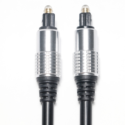 kaufen Kabel Toslink Audio- schwarze Aluminium-Shell Plated Gold Ports Stereoanlage-solider Direktverkauf PVCs OD5.0 für Verstärker Soundbar online manufacture
