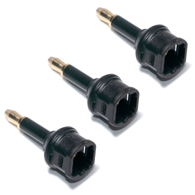 kaufen Factory Outlet Toslink Fiber Optic Audio Adapter 3.5mini Quadratischer Erweiterungsport zu Glasfaserkonvertierung online manufacture