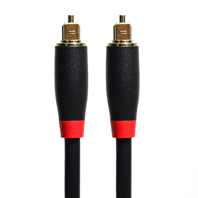 kaufen Hochwertiger Fabrikpreis 24K Digital Optical Audio Toslink Kabel ABS vergoldet Ject 1.5M online manufacture