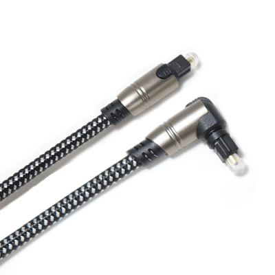 kaufen 90 Grad optisches Audioseil Toslink kabel-OD5.0 Knited für Soundbar 5M online manufacture