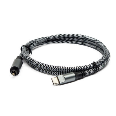 Qualität  Black Textured Shell Toslink Digital Audio Cable Fabrik