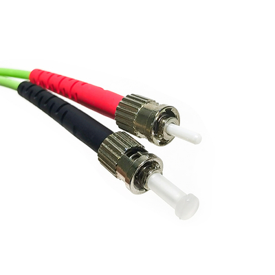 Fiberoptisches Kabel Duplex-Millimeter OM2 50/125 3.0mm Faser-Verbindungskabel in mehreren Betriebsarten ST-LC UPC, 1M/2M/3M/5M/10M St.
