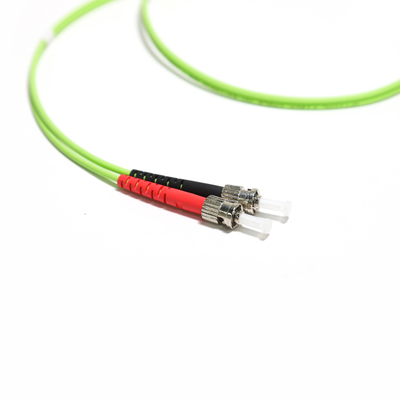 Fiberoptisches Kabel Duplex-Millimeter OM2 50/125 3.0mm Faser-Verbindungskabel in mehreren Betriebsarten ST-LC UPC, 1M/2M/3M/5M/10M St.