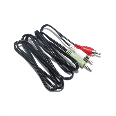 Optisches RCA-Digital-Audiokabel 2/1 Lotus-Anschluss Dual Sound 2M 3M 5M Für DVD-PC-CD-Player