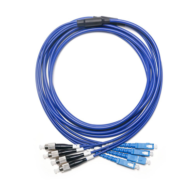 LWL-Patchkabel FC SC Multiple Mode Multi-Core 4-4 für die Verkabelung von Überwachungskameras im Computerraum im Innenbereich 3M 5M 8M