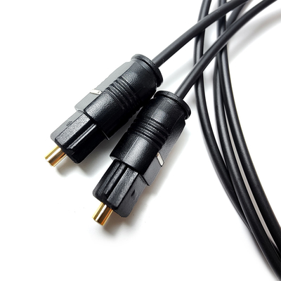 Fabrikpreis SPDIF Toslink Optisches Audiokabel OD4.0 Ultradünn für Home Sound Bar/Mini-CD 1,5 M 2 M