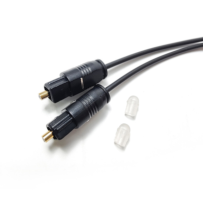 Fabrikpreis SPDIF Toslink Optisches Audiokabel OD4.0 Ultradünn für Home Sound Bar/Mini-CD 1,5 M 2 M
