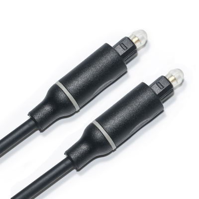 1,5 m - 5 m Toslink-Digitalkabel OD4.0 schwarzer Kunststoffstecker für Heimkino-CD-Soundbar