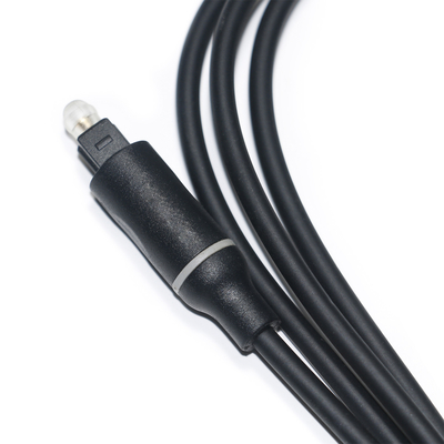 1,5 m - 5 m Toslink-Digitalkabel OD4.0 schwarzer Kunststoffstecker für Heimkino-CD-Soundbar