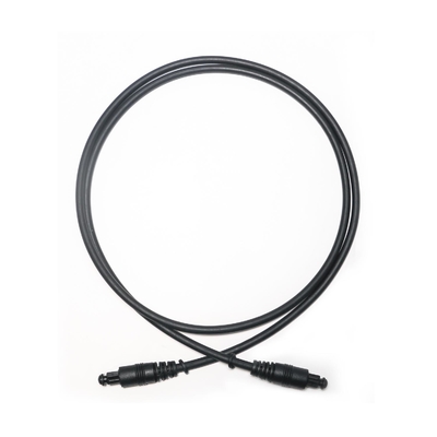 Brandneues Hifi-Sound-Toslink-Audio-Digitalkabel, S/PDIF-vergoldeter Stecker, schwarzes PVC, 1,5 m, 2,4 m, 3 m