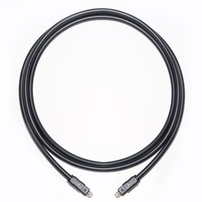 Optisches digitales Audiokabel OD4.0 Stecker auf Stecker Toslink-Kabel für Heimkino, Soundbar, Fernseher und mehr 1,2 m 2,4 m 3 m mehr
