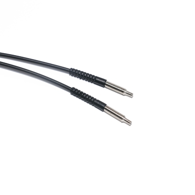 Korrosionsbeständiger Glasfasersensor Doppelstecker M3 M4 Serie Stecker 0,8 mm