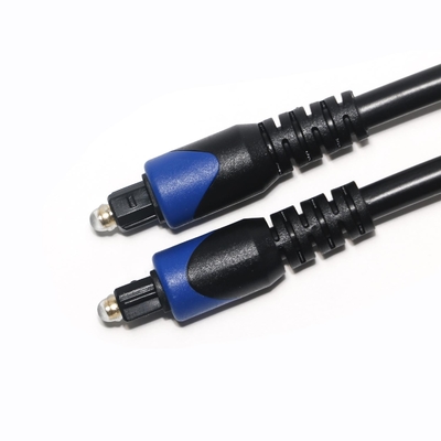 TOSLINK Optisches Audio-Digitalkabel OD6.0 ABS-Anschluss Vergoldeter Anschluss für Heimkino-Soundbar-CD-Player 1M