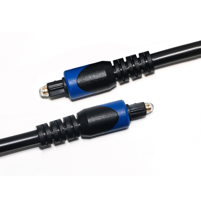 TOSLINK Optisches Audio-Digitalkabel OD6.0 ABS-Anschluss Vergoldeter Anschluss für Heimkino-Soundbar-CD-Player 1M
