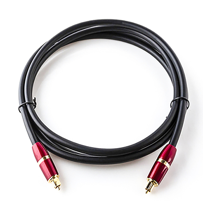 Toslink Digitales optisches Kabel, PVC-beschichteter, vergoldeter SPDIF-Anschluss für Soundbar-TV-Player, 3 Farben, 1 m