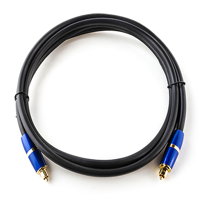 Toslink Digitales optisches Kabel, PVC-beschichteter, vergoldeter SPDIF-Anschluss für Soundbar-TV-Player, 3 Farben, 1 m