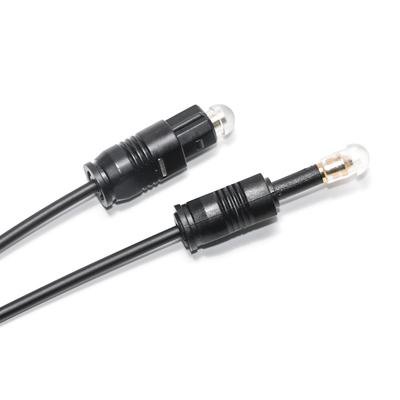 Factory Outlet Digital Optical Audio Cable – Toslink Digital Optical SPDIF – Ultradünner Stecker-Plus-Stecker für Mini-Player