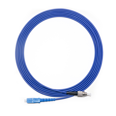 Factory Outlet 1310/1550 nm blaues Glasfaser-Patchkabel SC-FC 1/1 für LAN-WLAN-Testgeräte
