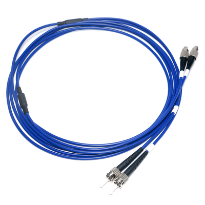 Factory Outlet ST 2/2 Single-Mode-Core Glasfaser-Patchkabel für WLAN-LAN-Minitor-Computerkommunikation