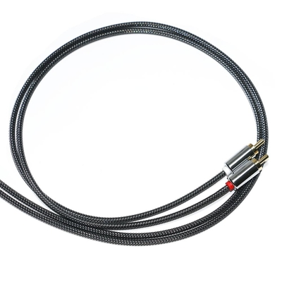 RCA Premium Qualität Digital Audio SPDIF 3,5 mm gestrickt Nylon Aluminiumlegierung Stecker auf Stecker für VCD DVD TV Soundbar