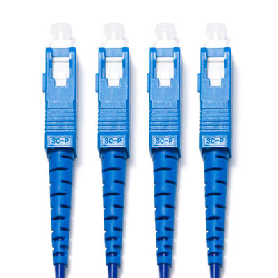 SC LC Glasfaser-Patchkabel Multimode Dual-Core OM3 4/4 10G für Survailance WLAN LAN