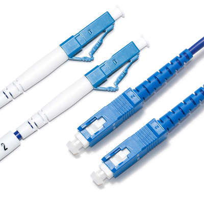 SC LC Glasfaser-Patchkabel Multimode Dual-Core OM3 4/4 10G für Survailance WLAN LAN