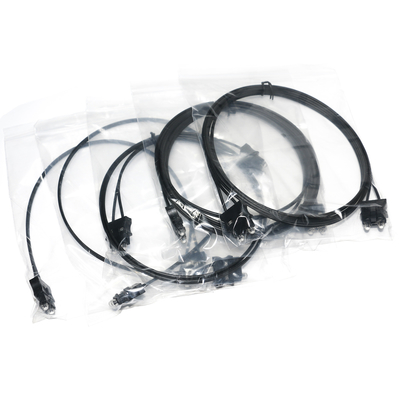 180dB/Km dünnes Kabel des Plastiklichtwellenleiter-OD2.2 für Ausrüstungstest, Maschinenverbindungsstück-Servosystem