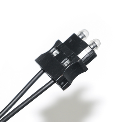 180dB/Km dünnes Kabel des Plastiklichtwellenleiter-OD2.2 für Ausrüstungstest, Maschinenverbindungsstück-Servosystem