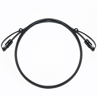 Factory Outlet Toslink Schwarz PVC OD4.0mm 2.2mm Core Fiber Digital Kabel für Mini Player CD Soundbar