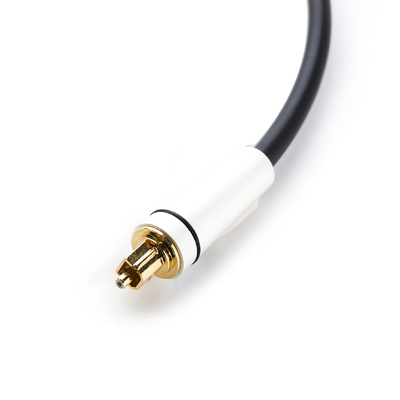 Fernsehsprecher Toslink Rca-Kabel im Freien mit Gold überzogenem Verbindungsstück 24K