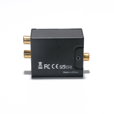 Werksverkauf Digitale optische Faser zu analogem 3,5-mm-Toslink/SPDIF-Audiokonverter DTA10
