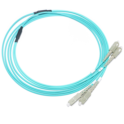 [Werksverkauf] Glasfaser-Patchkabel SC/SC OM3 Mutiple Mode 2/2 OD 2.0/3.0mm Gigabit 10G für WLAN-Netz