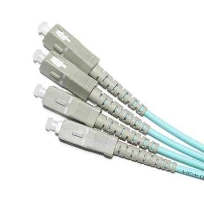 [Werksverkauf] Glasfaser-Patchkabel SC/SC OM3 Mutiple Mode 2/2 OD 2.0/3.0mm Gigabit 10G für WLAN-Netz