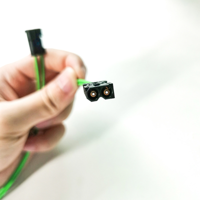 22 cm LWL Most Optic Loop Bypass Olivgrün Kabel Buchse Adapter für BGM Mercedes