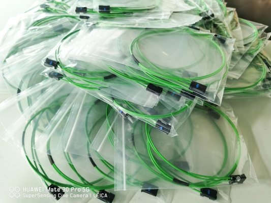 22 cm LWL Most Optic Loop Bypass Olivgrün Kabel Buchse Adapter für BGM Mercedes