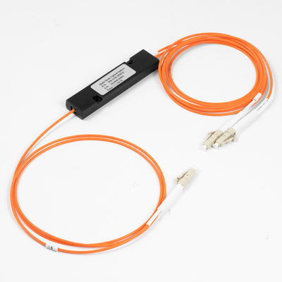 LWL Splitter Kopplungsverhältnis LC/UPC 1x2 FBT Koppler 1*2 FBT Multimode 850/1310nm 50/125 MM 50/50