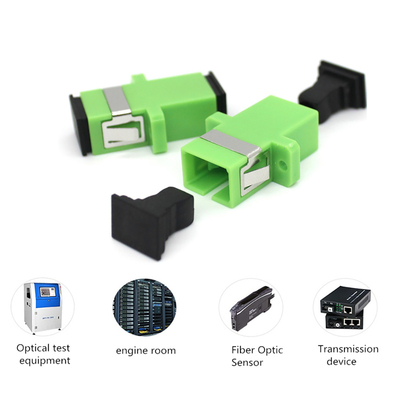SC-Glasfaser-Steckverbinderadapter SC/UPC SM-Flansch-Singlemode-Simplex-SC-SC-APC-Koppler