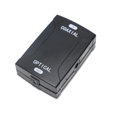 Glasfaserkonverter koaxial zu optischem SPDIF-Konverter 1.4 Splitter 4K × 2K-Unterstützung 3D