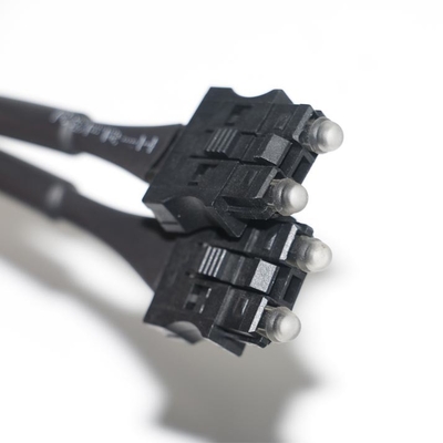 180dB/Km Servo Optisches Glasfaserkabel OD4.0 Schwarzes Kabel für Gerätetest, Maschinenanschluss Servosystem