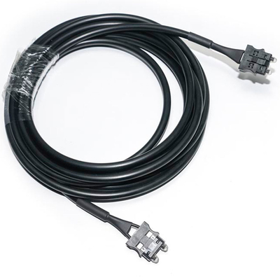 180dB/Km Servo Optisches Glasfaserkabel OD4.0 Schwarzes Kabel für Gerätetest, Maschinenanschluss Servosystem