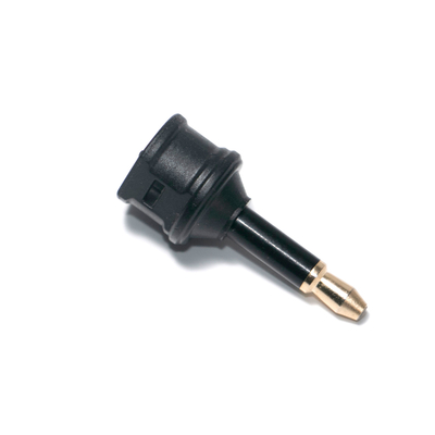 Factory Outlet Toslink Fiber Optic Audio Adapter 3.5mini Quadratischer Erweiterungsport zu Glasfaserkonvertierung