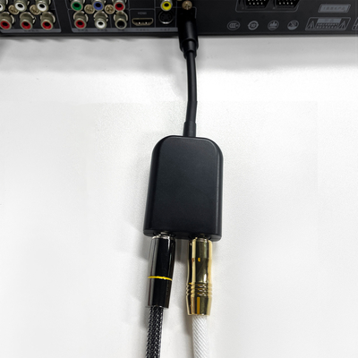 Digitaler Toslink-Glasfaser-Splitter 1-in-2-Ausgangs-Audio-Adapterkabel Signalverbesserung